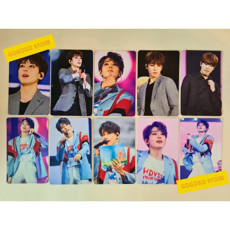 Seventeen WONWOO Photocard (เวอร์ชั่นอย่างเป็นทางการ 2)
