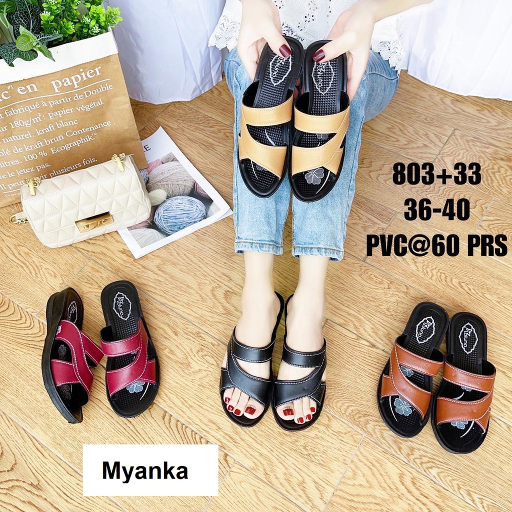 Myanka Jelly Sandal Wedges Titania
