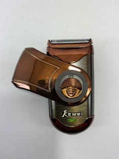เครื่องโกนหนวดไฟฟ้า รุ่น KM-Q788 แบบชาร์จไฟ ไร้สาย พร้อมที่กันจอน ขนาดพกพา