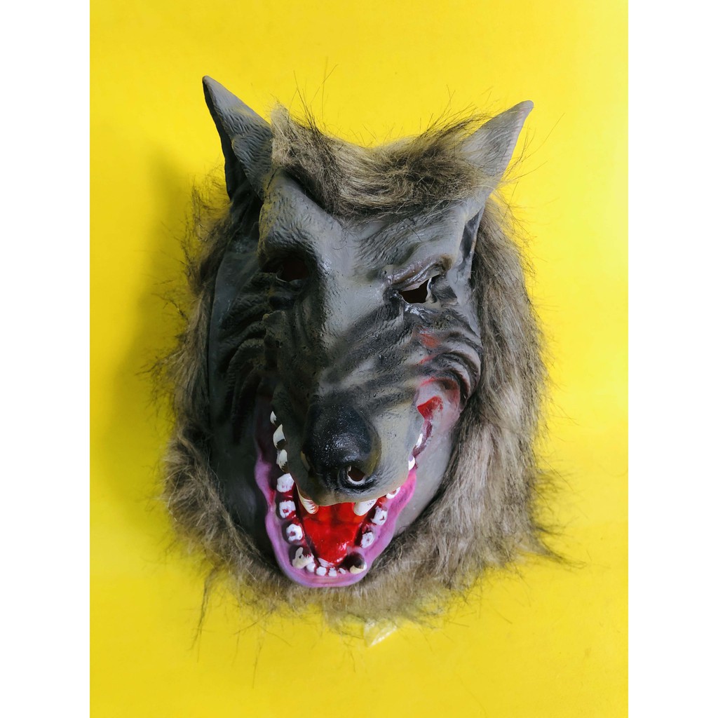 FUR WOLF MASK*******