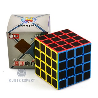 รูบิค Rubik  4x4 ShenShou Midnight พร้อมสูตรเล่น หมุนนุ่ม น้ำหนักกำลังดี ของแท้ 100% รับประกันความพอใจ New Arrival