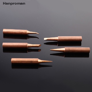 Hanproman&gt; หัวแร้งเชื่อมบัดกรี ทองแดงบริสุทธิ์ 5 ชิ้น