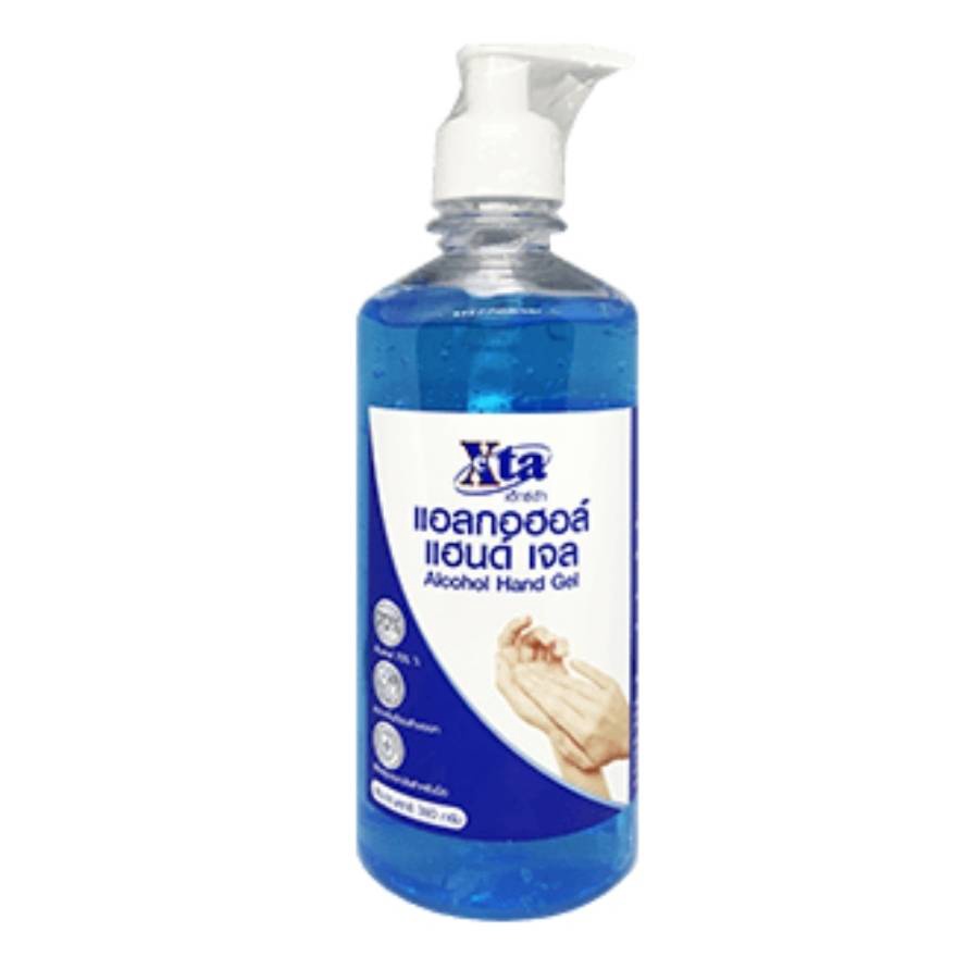 (เจล) แอลกอฮอล์ แฮนด์ เอ็กซ์ต้า 380 กรัม Xta Alcohol Hand Gel