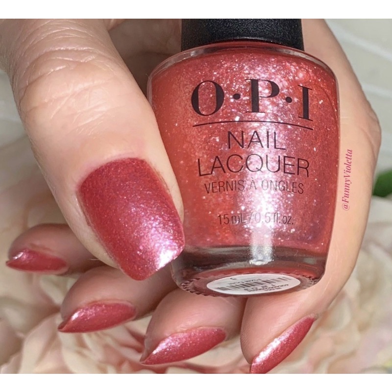 พร้อมส่ง OPI Pixel Dust สีชมพูน่ารัก ชิมเมอร์ตาแตกระยิบ สวยหวานลูกคุณ จาก OPI X Box collection แท้ %