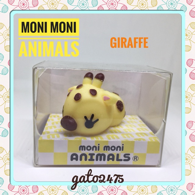 moni moni ANIMALS ฟิกเกอร์ตัวนิ่ม 