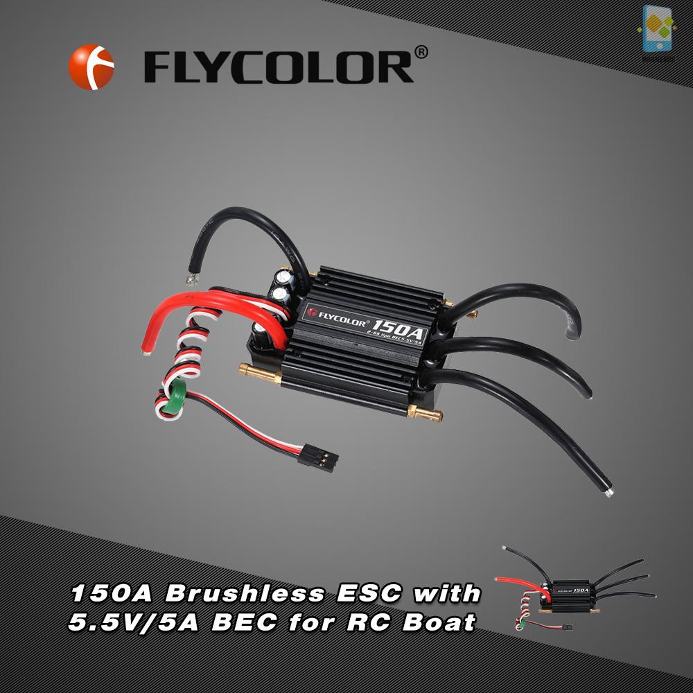 Flycolor ESC 80A 3-6S - Contrôleur Moteur Brushless - Bec 5V/6V/7.4V 5A - Pour RC UAV