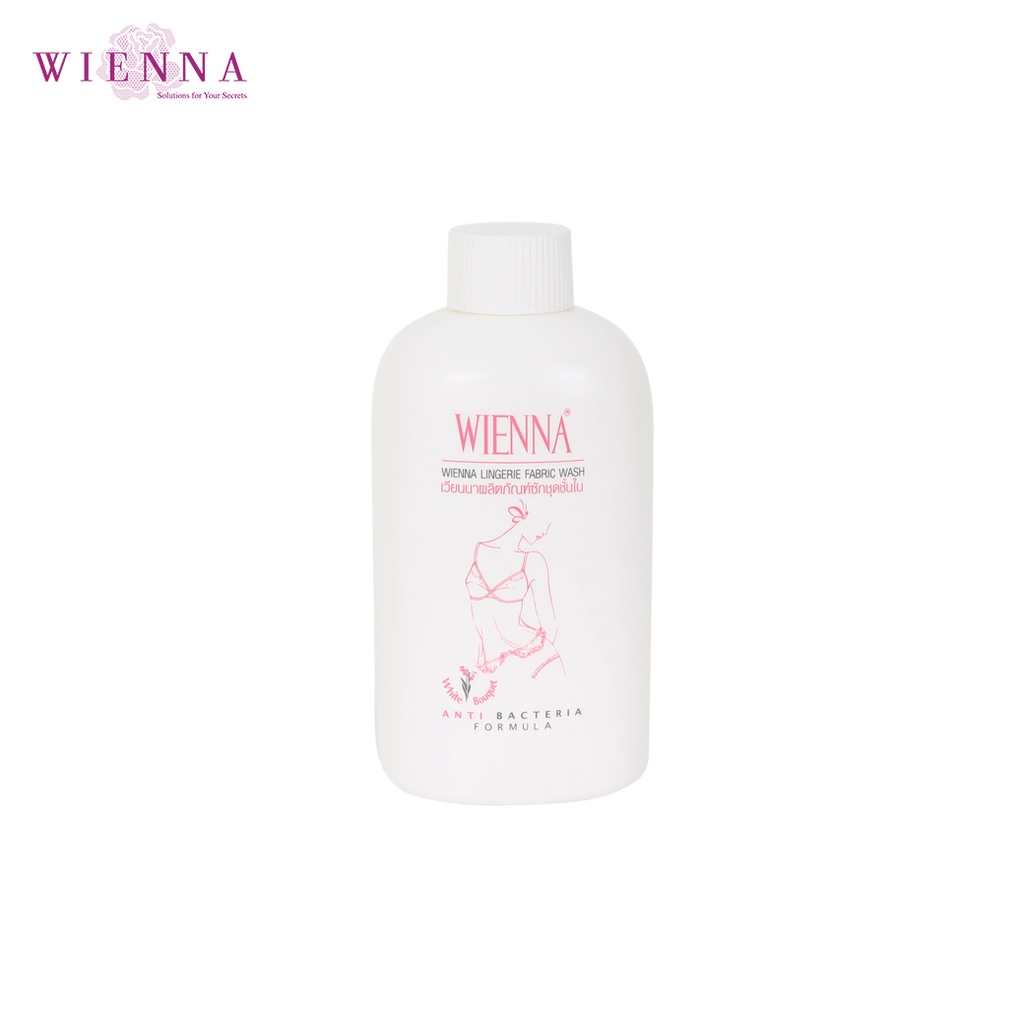 Wienna DC11401 ผลิตภัณฑ์ซักชุดชั้นใน น้ำยาซักชุดชั้นใน ฝาเกลียว 120 มล. สีชมพู