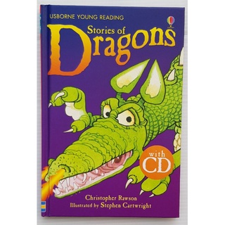 Stories of dragons  with CD Audio เหมาะสำหรับน้องอ่านเองได้แล้ว hard cover