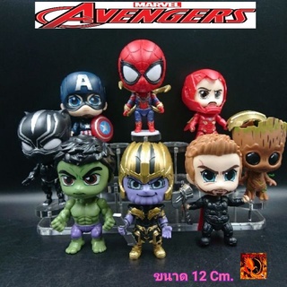 กาชาปอง ไข่ Marvel Super Heroes 8 แบบ ตัวซ่อนอยู่ในหัว งานดี ขนาด 12 Cm. ราคาถูก พร้อมส่ง