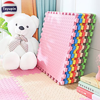 แผ่นรองคลาน แผ่นโฟม แผ่นรองกันกระแทกจิ๊กซอว์ ขนาด60x60เซน หนา1.2เซน