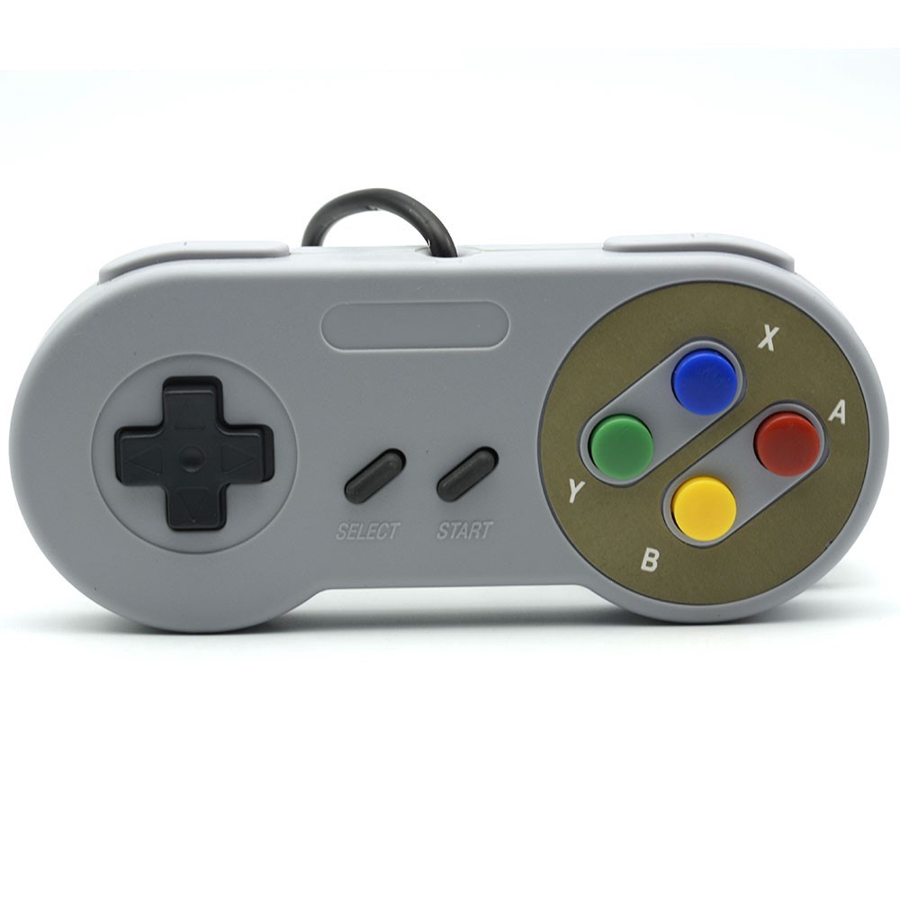USB Controller จอยสติ๊กสําหรับเล่นเกมGamepad ControllerสําหรับNintendo SNESเกมPadสําหรับWindows PCสํ