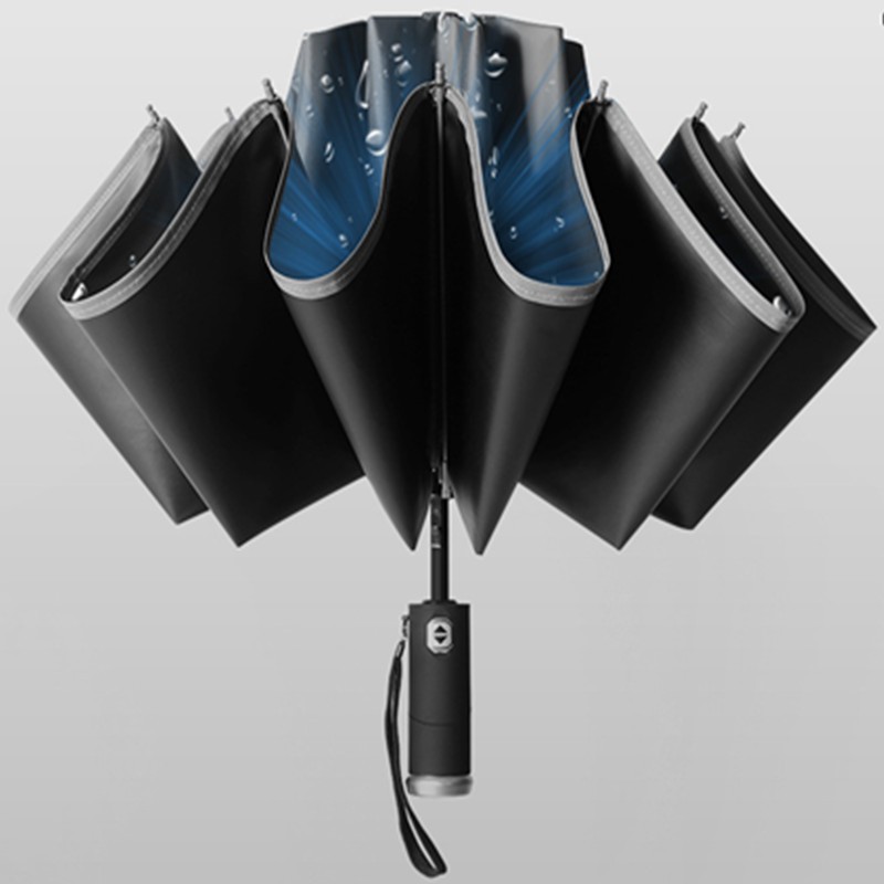 【Shopee Mall】ร่มกันลมแบบพับได้ 12 Ribs