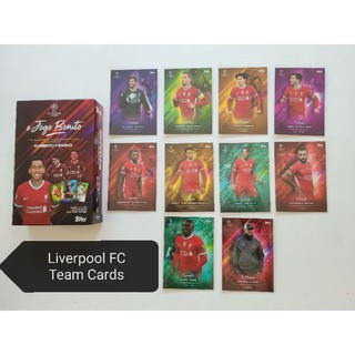 การ์ดบอล Firmino Curated Set แยกใบ Set Liverpool FC Team Cards