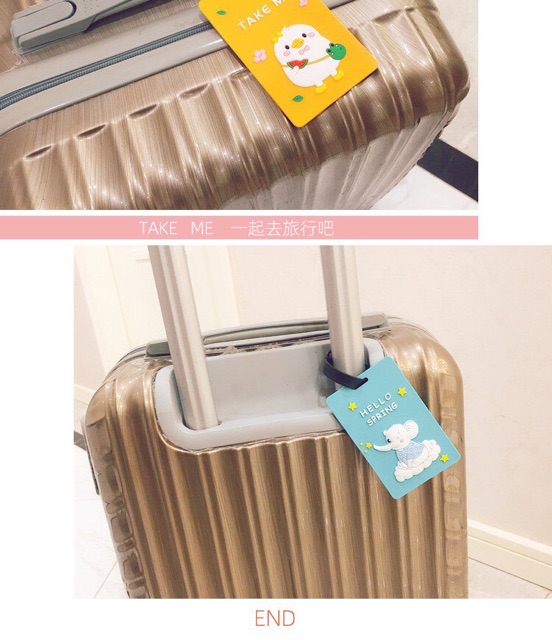 A.Tagติดกระเป๋าสำหรับห้อยกระเป๋าเดินทาง Travel Luggage