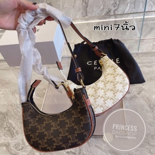 กระเป๋าซีลีนHobo mini AvA Bag 6.5นิ้วHi-end (อุปกรณ์ครบกล่อง)