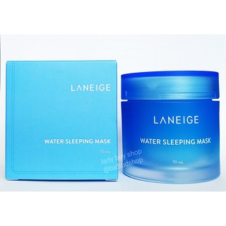 laneige special care water sleeping mask 70ml.  / ลาเนจ สลีปปิ้งมาส สีฟ้า 70มล.