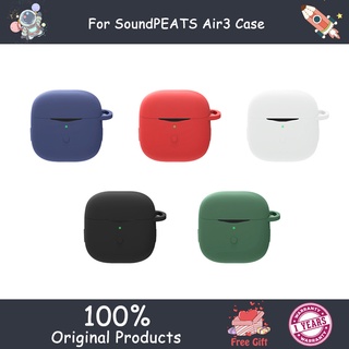 เคสป้องกัน กันฝุ่น กันตก สีพื้น แบบเรียบง่าย สําหรับ Soundpeats Air3