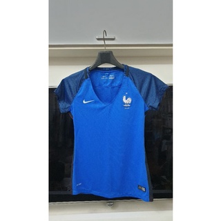 เสื้อทีมชาติฝรั่งเศษ NIKE DRI FIT Size S ผู้หญิง มือสองของแท้ ใส่ครั้งเดียว