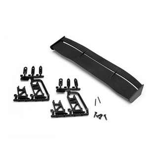 HPI 30093 GT WING SET (TYPE E / 10th SCALE / BLACK)