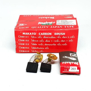 แปรงถ่านคาร์บอน MAKATO CB-203