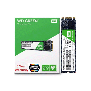 ส่งฟรี 🚀WD SSD GREEN 240GB M.2 GREEN-3D 2280(Read 540MB/s Write 465MB/s/)/Warranty 3Year /NEW/B