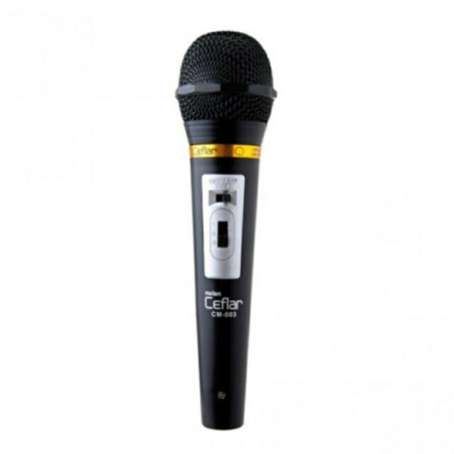 ไมค์โครโฟน Ceflar Microphone  รุ่น CM-003 - (สีดำ)