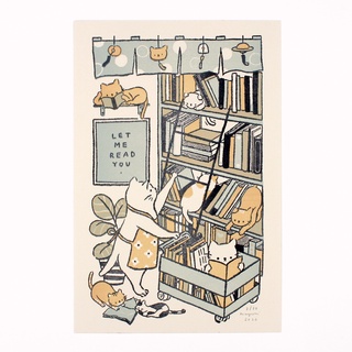 Let Me Read You ภาพพิมพ์ Letterpress จำนวนจำกัด