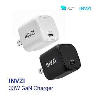 หัวชาร์จ INVZI 33W GaN USB-C Charger ของแท้ถูกลิขสิทธิ์ (รับประกัน 1ปี)