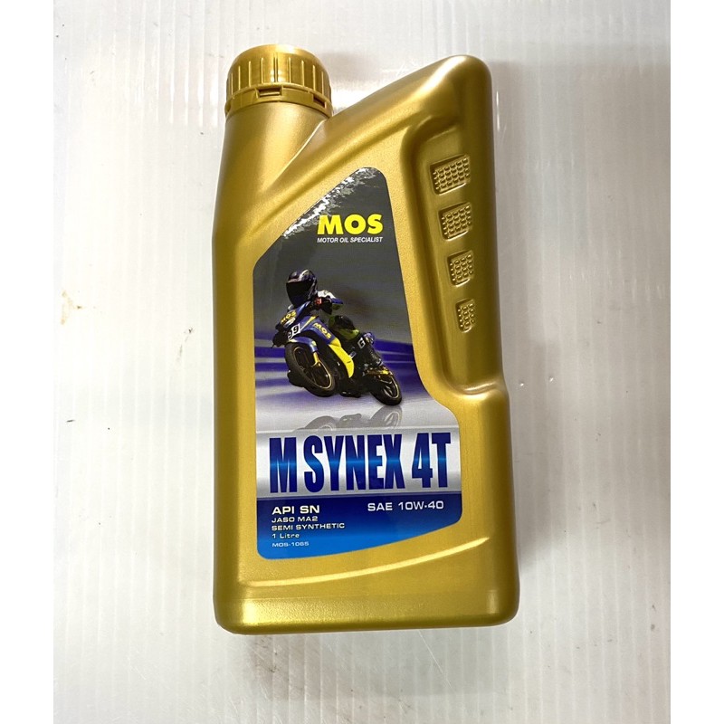 MOS M SYNEX 4T SAE 10W-40 SEMI SYNTHETIC / MOS M SYNEX 4T SAE 10W-40 SEIM SYNTHETIC