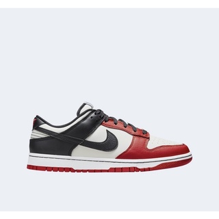 Nike x NBA Dunk Low Retro EMB black and chile red ของแท้100%