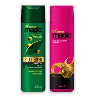 Biowoman Magic Shampoo ไบโอวูเมนส์ เมจิค แชมพู บำรุงผมแห้งเสียและผมทำสี 400ml.(1ขวด)