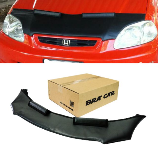 หน้ากากหนังกันหินกันแมลงหุ้มฝากระโปรงหน้ารถยนต์ Honda Civic 96