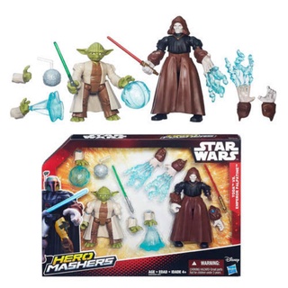 Star Wars Hero Mashers Yoda vs. Emperor Palpatine