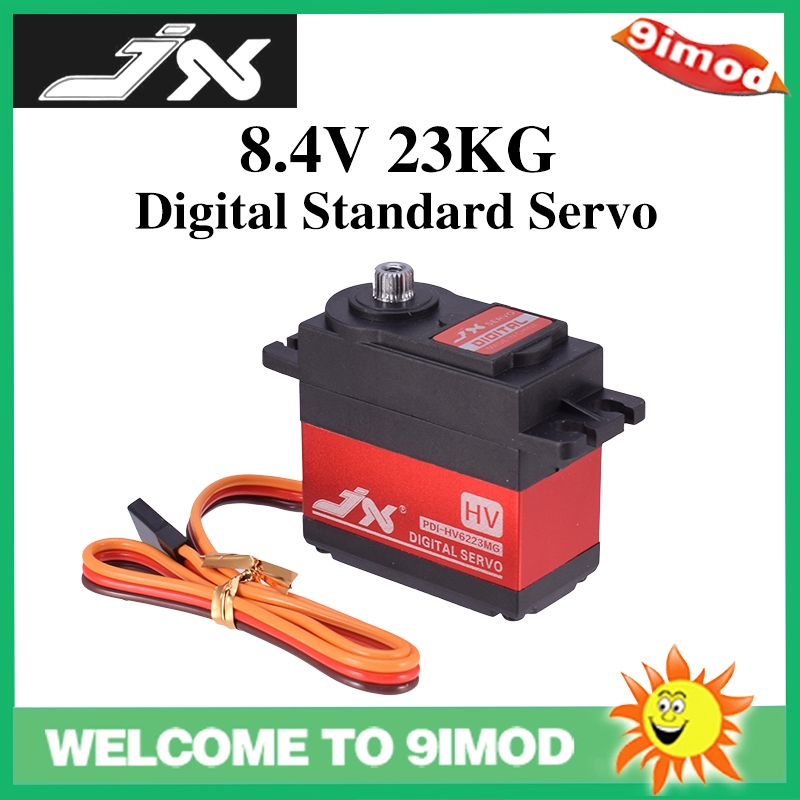 Jx เซอร์โวเกียร์ดิจิทัล โลหะ PDI-HV6223MG 8.4V 23KG 0.16sec สําหรับโมเดลรถบังคับ
