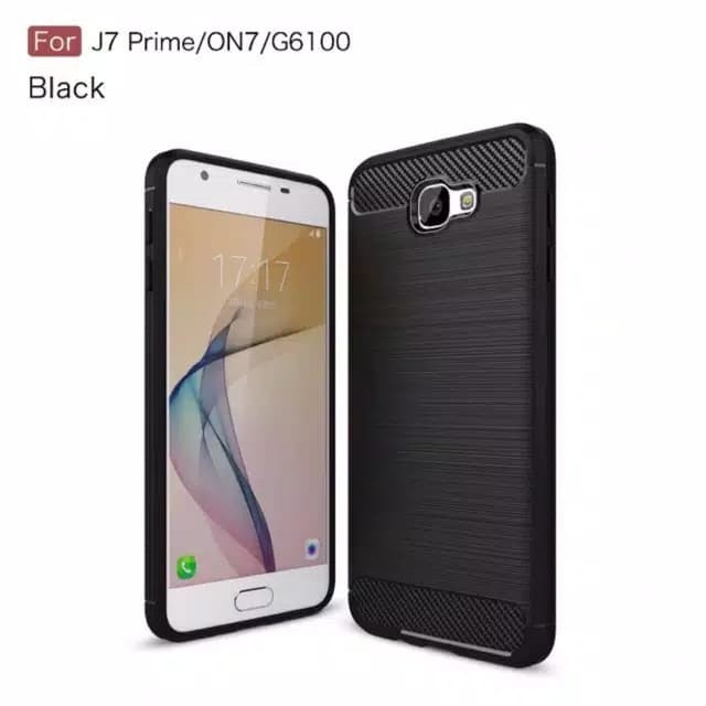SAMSUNG J7 PLUS/J7 PRO/J7 PRIME/J7 2016/J8 CASE SOFTCASE IPAKY CARBON, CASE BLACK CARBON