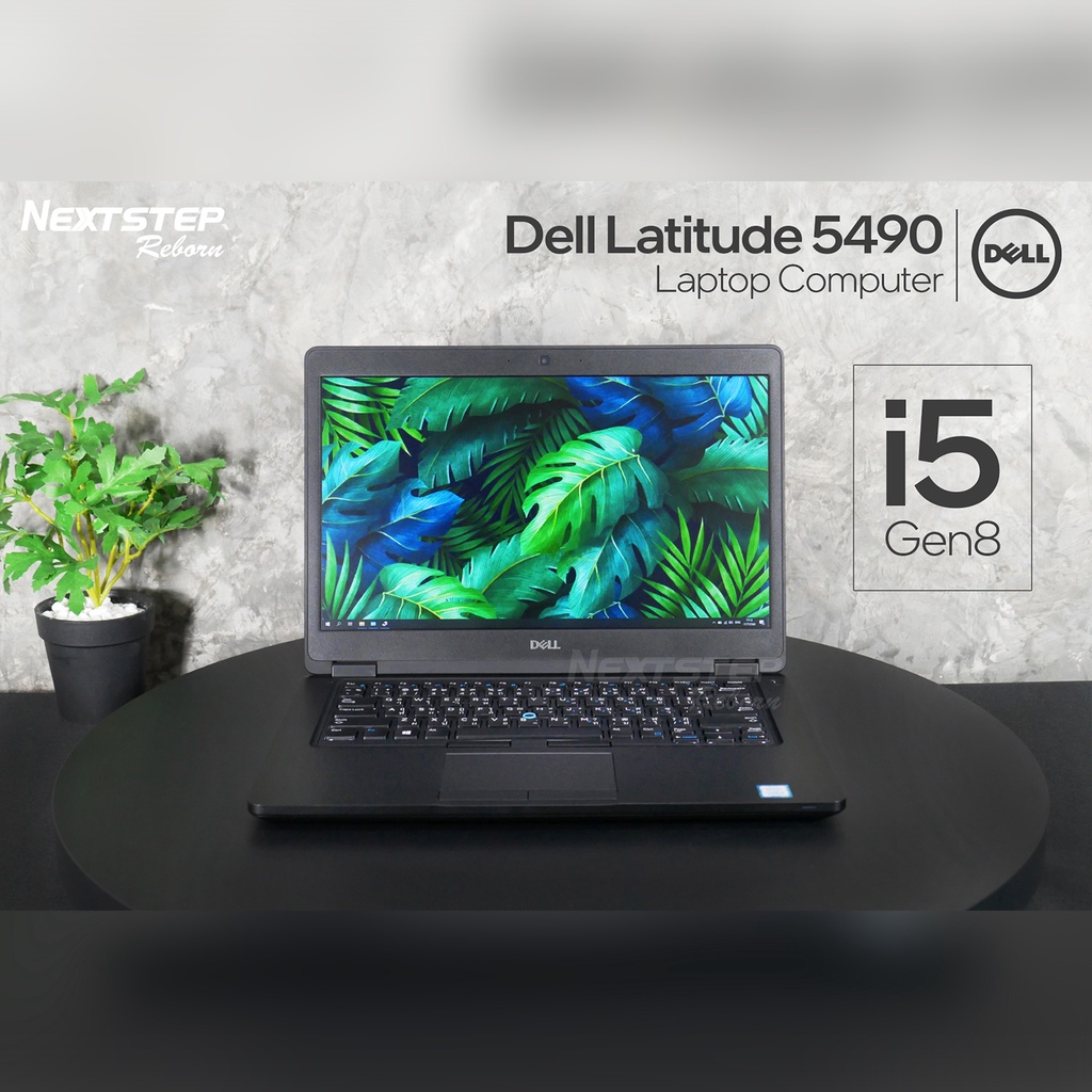 Notebook Dell Latitude 5490 Core i5 (8th) / M.2 256GB / จอ IPS, 1080P โน๊ตบุ๊ค มือสอง
