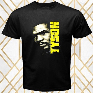 ใหม่ล่าสุด เสื้อยืด ผ้าฝ้าย พิมพ์ลาย Mike Iron Tyson สีดํา สําหรับผู้ชาย 2022S-5XL