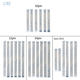 Cre 10Pin 12Pin 14Pin แผ่นสวิทช์ปุ่มกดทัชแพด 6 ชิ้นสําหรับ Ps4 Controller Charging Board