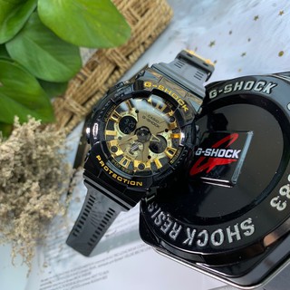 Casio นาฬิกาชาย G-SHOCK แนวโน้มแฟชั่นกันกระแทกกันน้ำกีฬาควอตซ์นาฬิกาผู้ชาย GA-120-1A