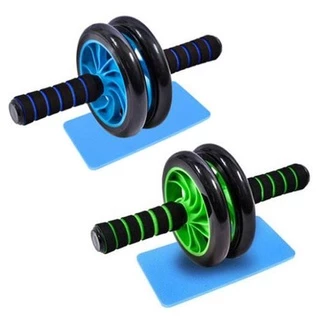 ล้อออกกำลังกาย ลูกกลิ้งบริหารหน้าท้อง AB wheel ลูกกลิ้งหน้าท้อง ล้อหน้าท้อง ฟรีแผ่นรองเข่า