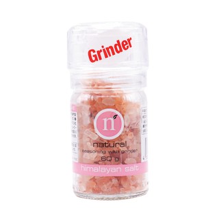 เกลือหิมาลายันขวดแบบฝาบด 60กรัม Grain Pink Rock Salt with Grinder 60g