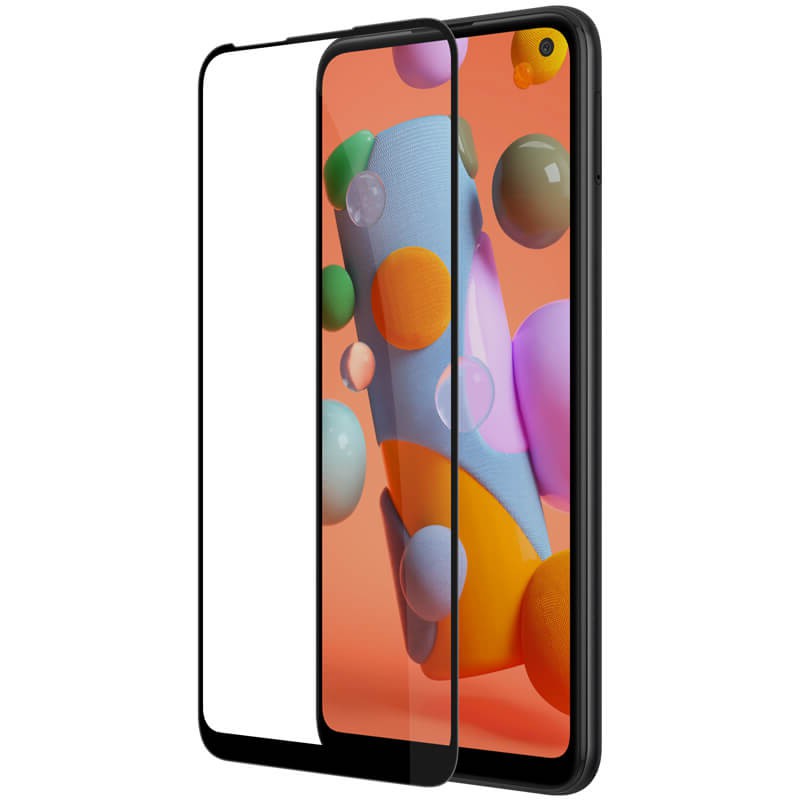 CASE888 กระจกนิรภัย 5D 6D 9D 21D Samsung A11 / M11 Full Coverage Ultra HD - สีดํา