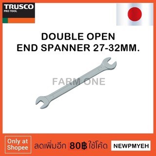 TRUSCO : TS-2730 (416-0231) DOUBLE OPEN END SPANNER ประแจปากตาย