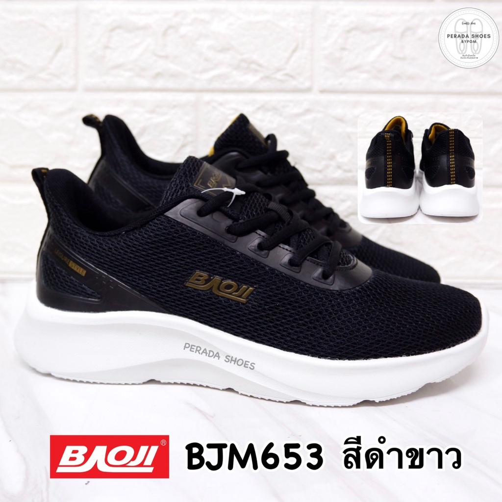 Baoji แท้💯% พร้อมส่ง รองเท้าผ้าใบรุ่น BJM653 / BJM657 / BJM688 / BJM659 / BJM1122 /BJM918 ไซส์ 41-47