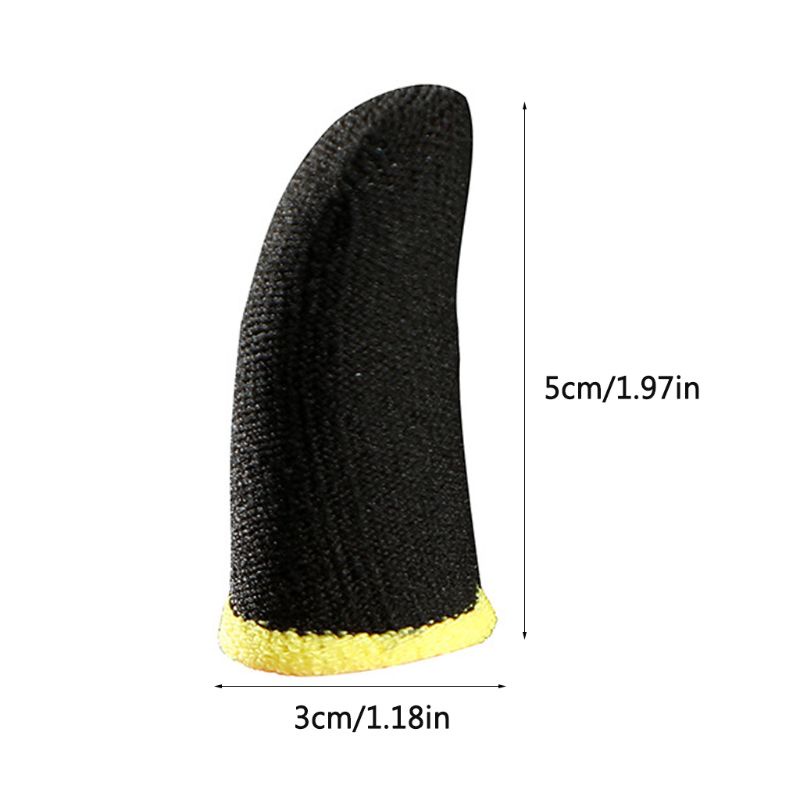 Run Breathable Game Controller Finger Cover Gaming Finger Gloves Sleeve Sensitive