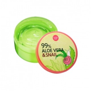 Aloe Vera &amp; Snail Serum Soothing Gel  300g