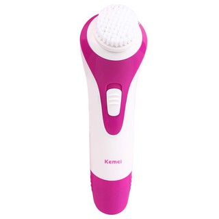 Kemei เครื่องนวดหน้า 4 in 1 - Purple/White