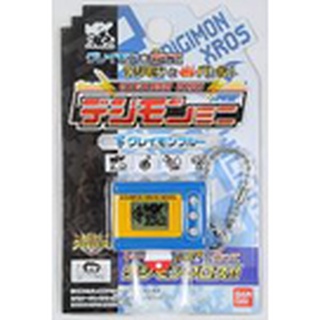 RARE มือ 1 DIGIMON MINI SHOUTMON Blue Xros Cross Wars BANDAI New เกมส์ ดิจิไวท์ ฟ้า เอ็กซ์รอส Japanese version Digivice