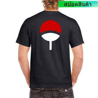 ราคาต่ำสุด!!ใหม่ เสื้อยืดคอสเพลย์ พิมพ์ลายการ์ตูนนารูโตะ Uchiha Symbol Crest Itachi Ske แฟชั่นสําหรับผู้ชายS-3XL