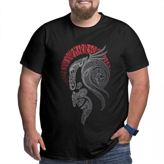 [COD]พร้อมส่ง เสื้อยืดลําลอง แขนสั้น พิมพ์ลาย Viking Odin หลากสี แฟชั่นฤดูร้อน สไตล์ฮาราจูกุ สําหรับผู้ชาย S-5XL